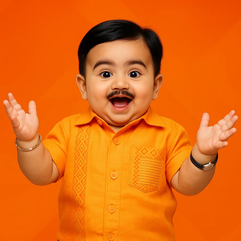 AI Baby Podcast Video Funny Viral 2025